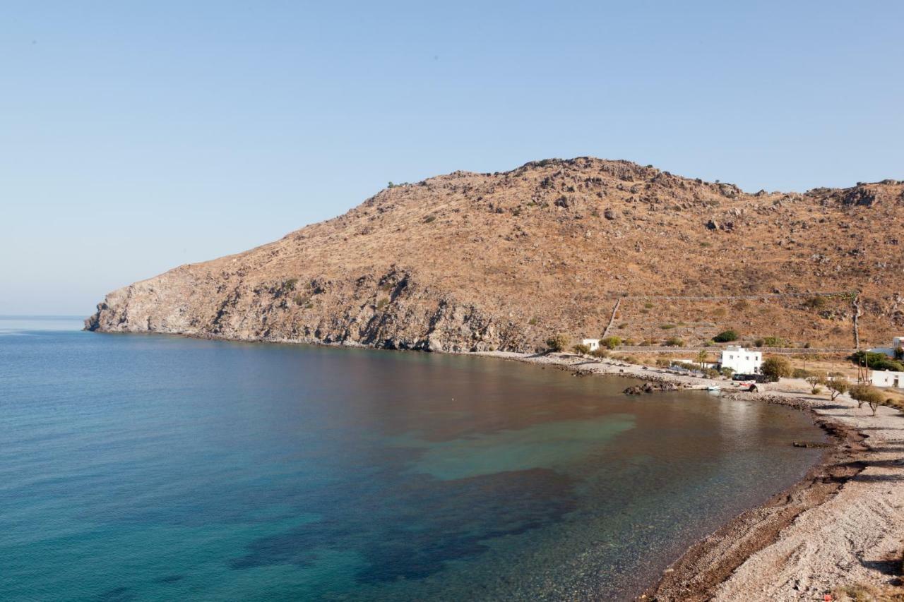 Oklaca Patmos Beach Rooms スカラ エクステリア 写真