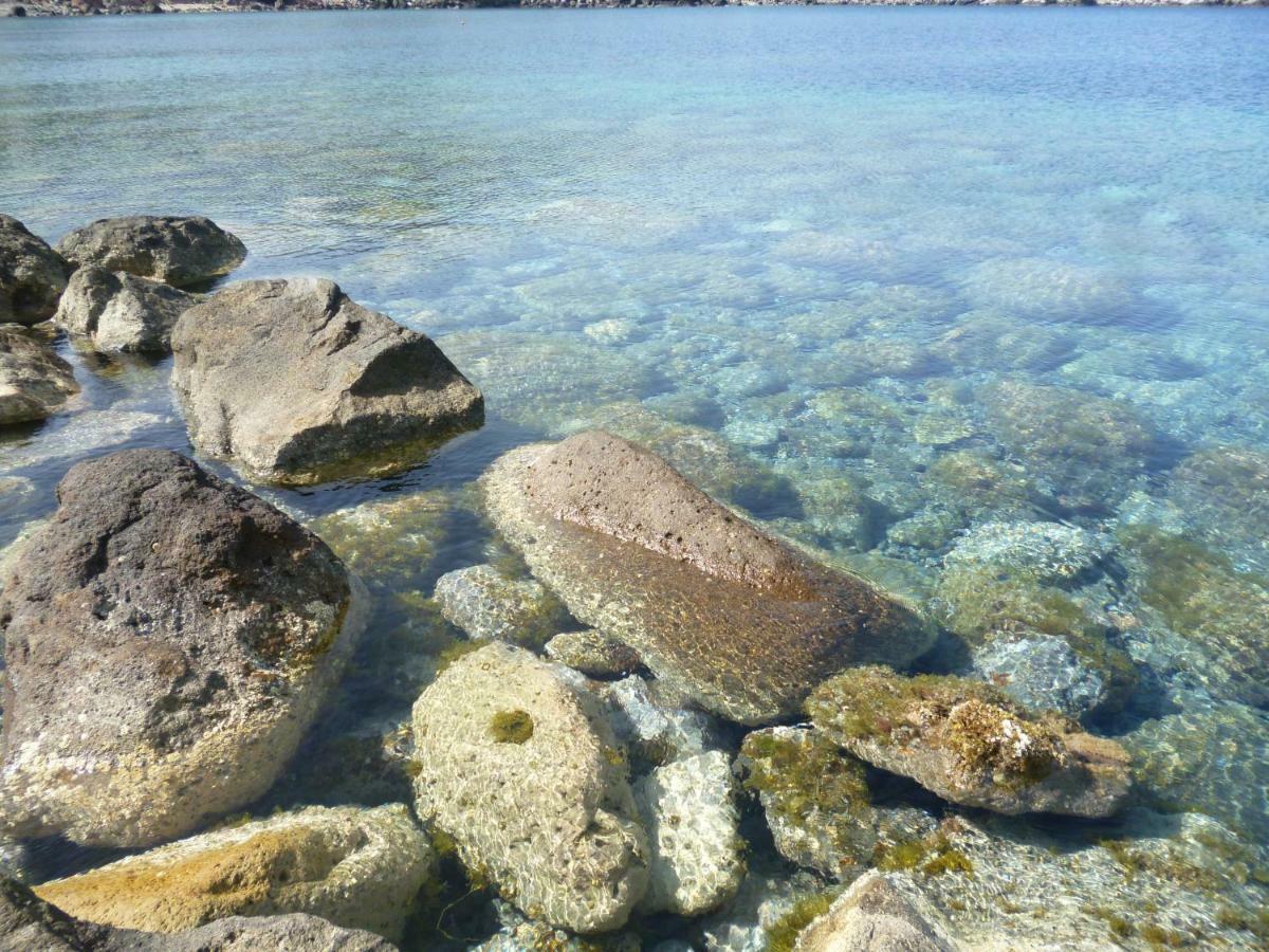 Oklaca Patmos Beach Rooms スカラ エクステリア 写真