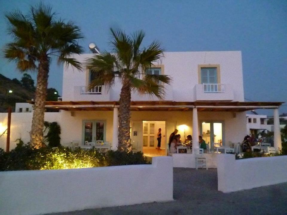 Oklaca Patmos Beach Rooms スカラ エクステリア 写真