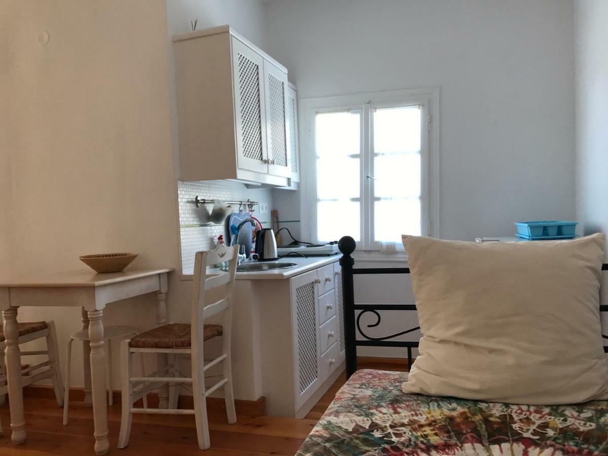 Oklaca Patmos Beach Rooms スカラ エクステリア 写真