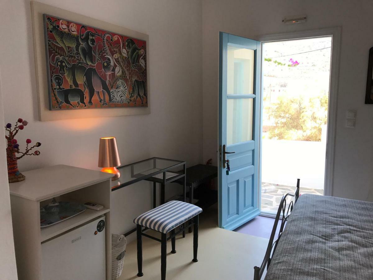 Oklaca Patmos Beach Rooms スカラ エクステリア 写真